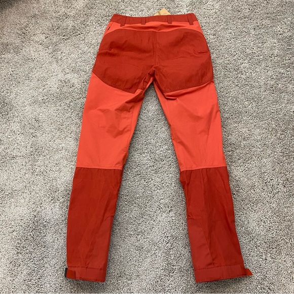 Fjallraven Women's Abisko Lite Trekking Trousers Red Size 26 - Picture 4 of 12